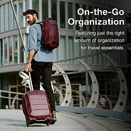 Ozone 2-Wheel 40L/21" Carry-On Luggage - US 0738