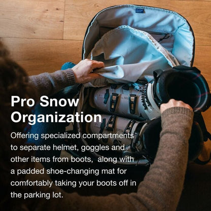 Mountain Bound Ski & Snowboard Boot Backpack - US 2807