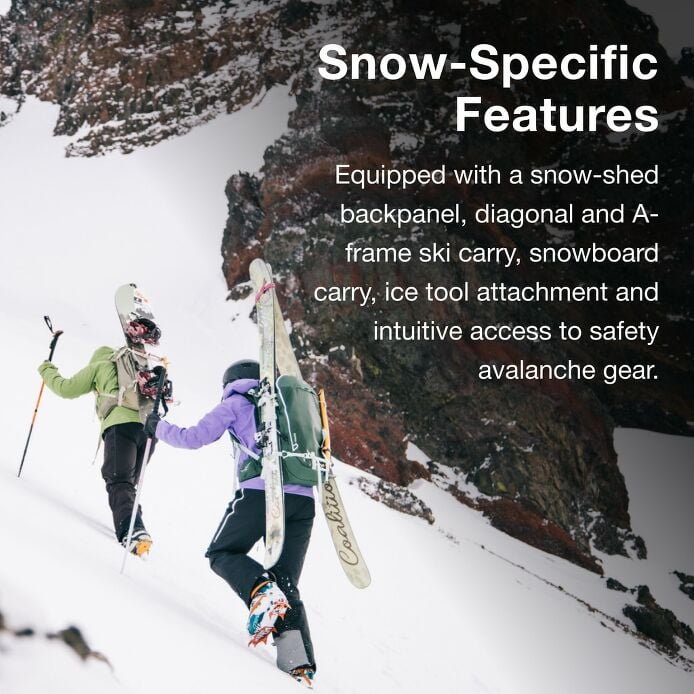 Sopris 32L Ski & Snowboard Backpack - US 8341